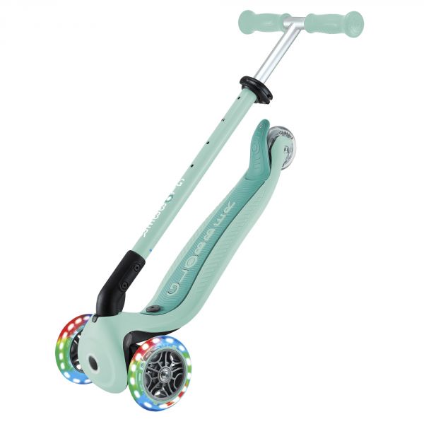 Trottinette évolutive Go Up Active Plus Lights Pastel menthe et menthe foncée