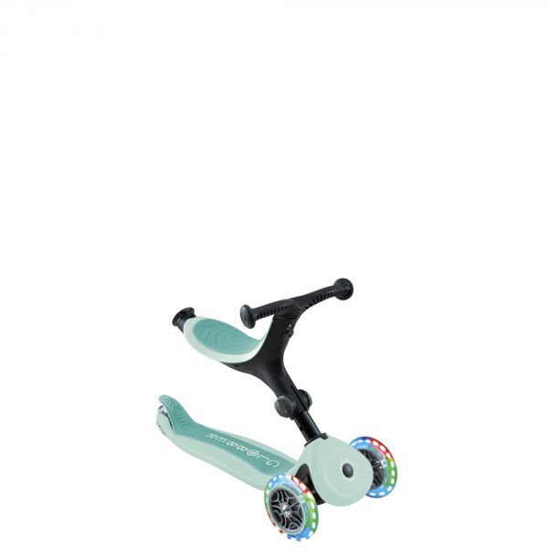 Trottinette évolutive Go Up Active Plus Lights Pastel menthe et menthe foncée