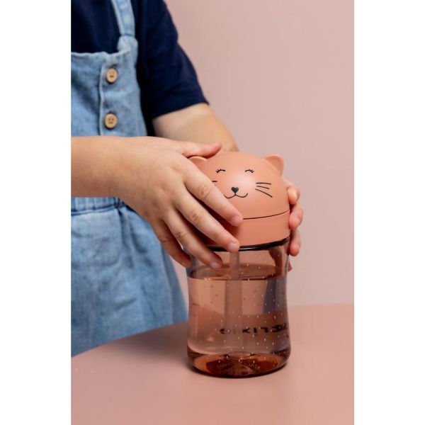 Gobelet enfant avec paille - Mrs. Cat