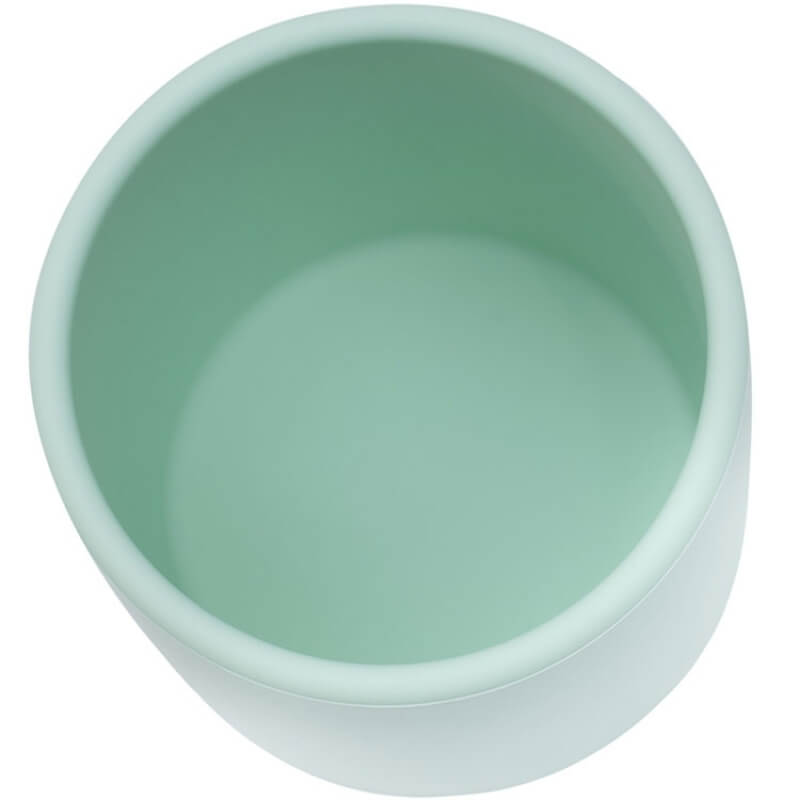 We Might Be Tiny Gobelet En Silicone Vert Menthe Made In Bebe