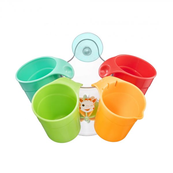 Jouet de bain gobelet rigol'eau Sophie la girafe