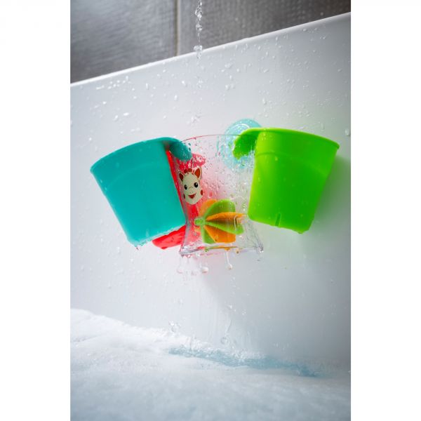 Jouet de bain gobelet rigol'eau Sophie la girafe