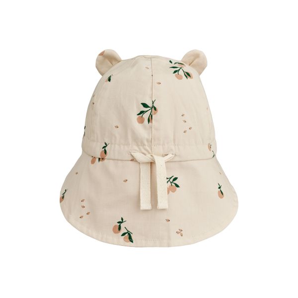 Chapeau de soleil réversible bébé Gorm Peach Seashell Pale tuscany 9-12 mois