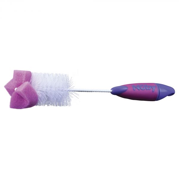 Goupillon avec éponge pour biberons et tétines