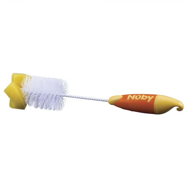 Goupillon avec éponge pour biberons et tétines