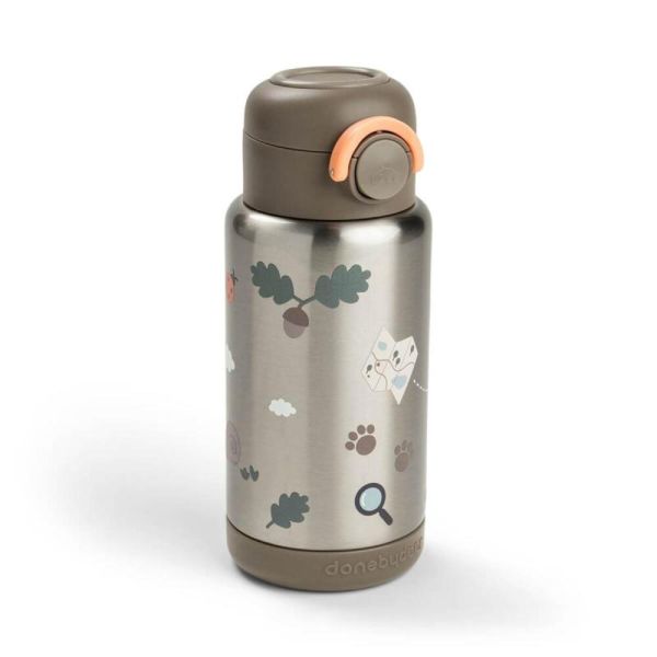 Gourde à paille isotherme 340 ml Tiny trails sable