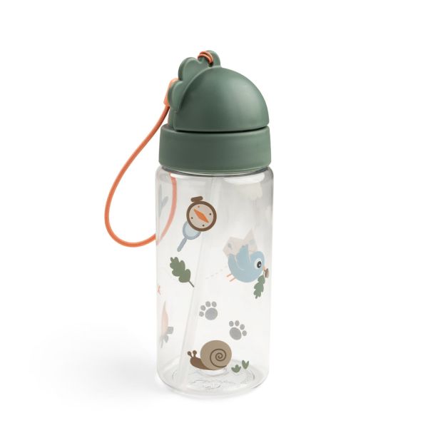 Gourde à paille Tiny trails vert 350 ml