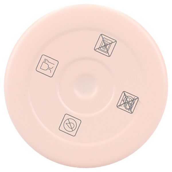 Gourde enfant coeurs 350 ml rose