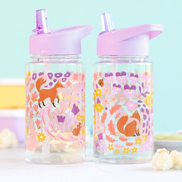 Gourde enfant 450 ml Fleurs du jardin