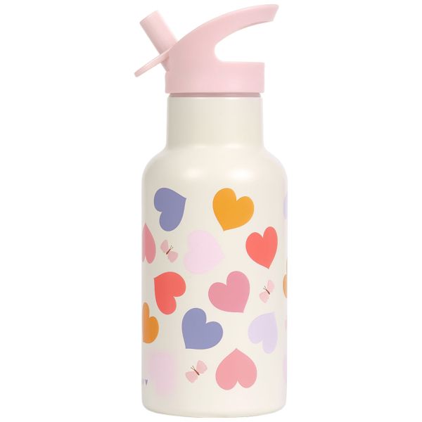 Gourde isotherme enfant 350 ml Cœurs