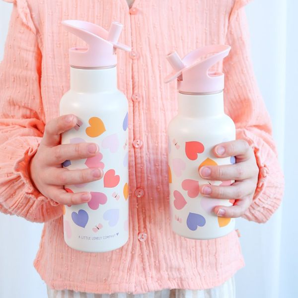 Gourde isotherme enfant 350 ml Cœurs