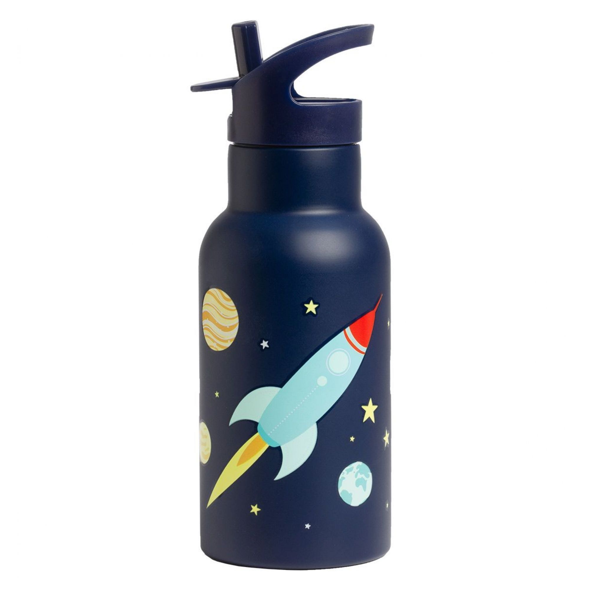 Boite à goûter modèle Espace, fusée, sans BPA