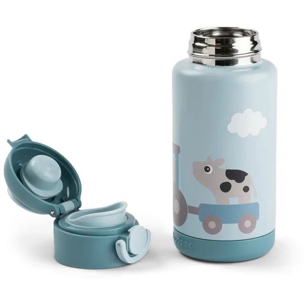 Gourde isotherme Tiny farm Bleu