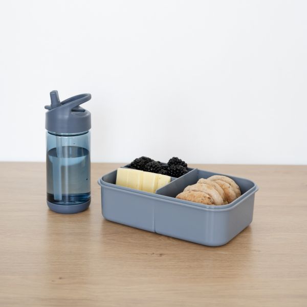 Gourde en plastique recyclé Bleu