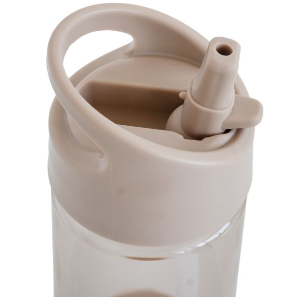 Gourde en plastique recyclé Taupe