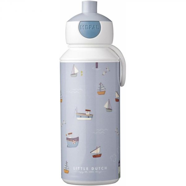 Gourde pour enfant pop-up campus 400 ml - Sailors Bay