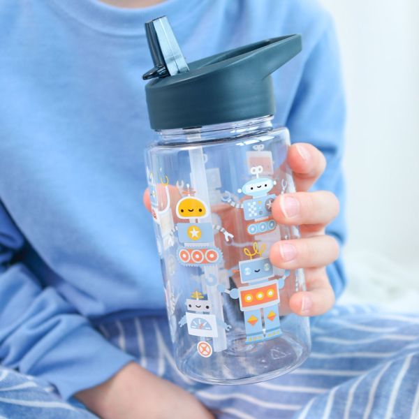 Gourde enfant 450 ml Robots