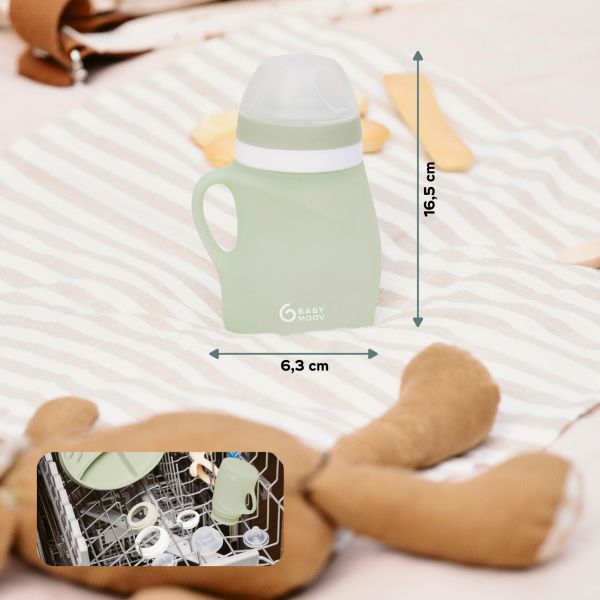 Gourde bébé silicone ergonomique 150 ml