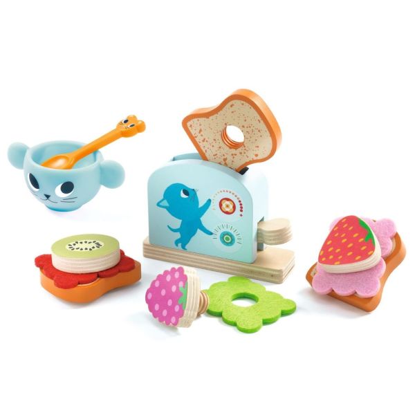 Dinette Petit déjeuner du chaton