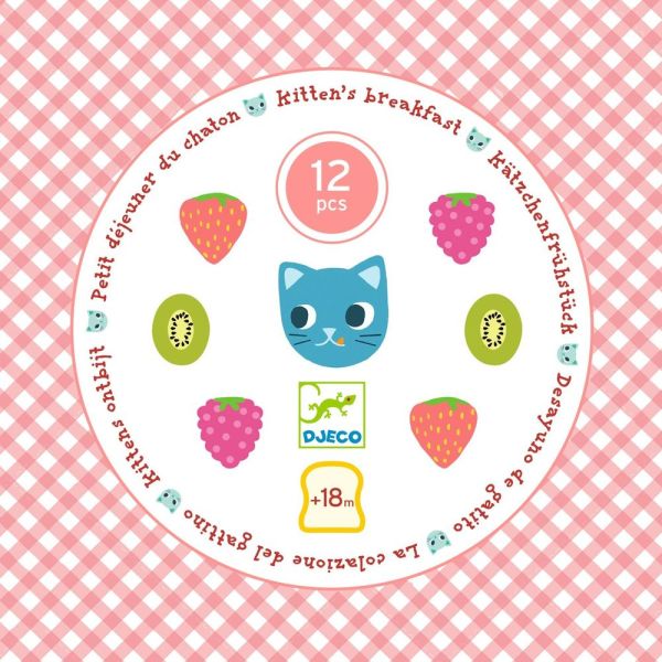 Dinette Petit déjeuner du chaton