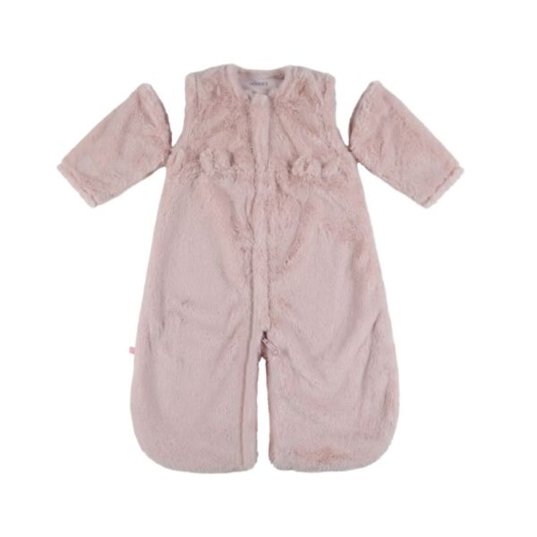 Gigoteuse bébé 70cm fausse fourrure Rose