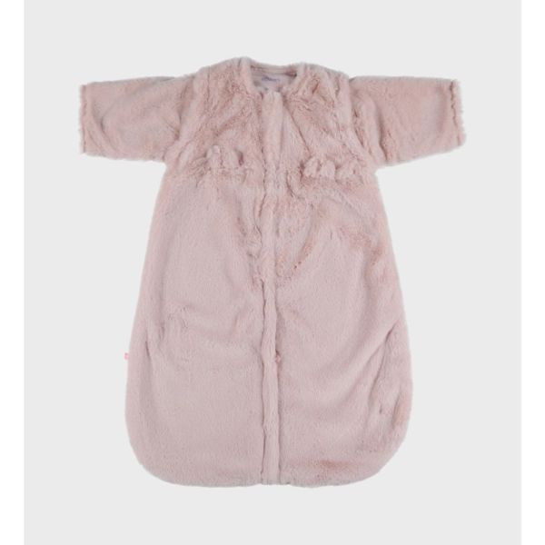 Gigoteuse bébé 70cm fausse fourrure Rose