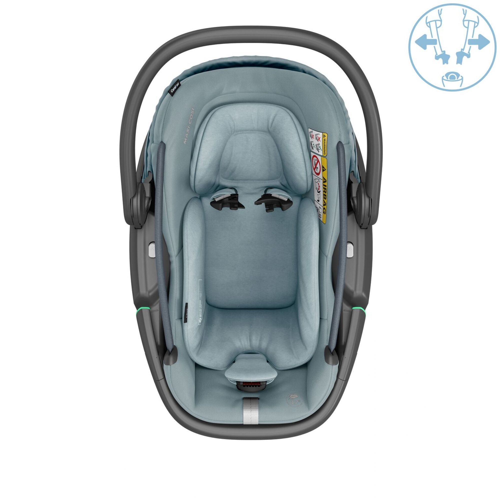 Siège auto Maxi-Cosi Coral 360 Essential Grey - Baby-Center