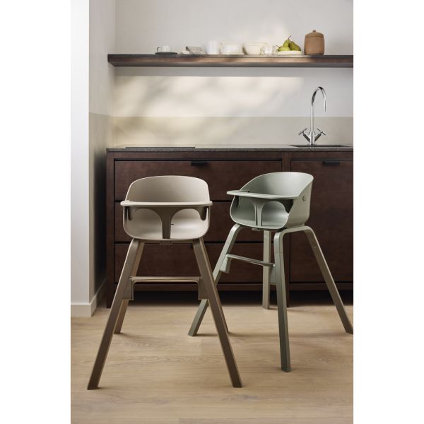 Chaise haute évolutive Grace Tender Taupe
