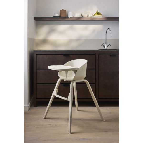 Chaise haute évolutive Grace Vanilla White