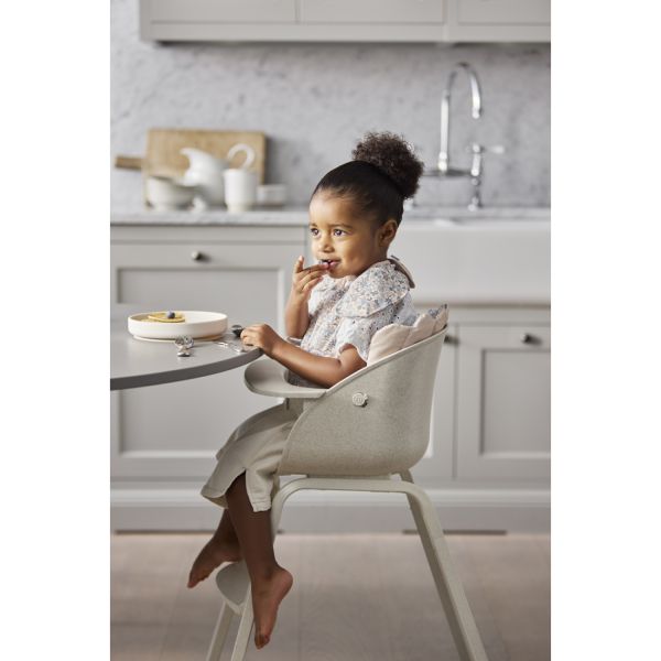 Chaise haute évolutive Grace Vanilla White