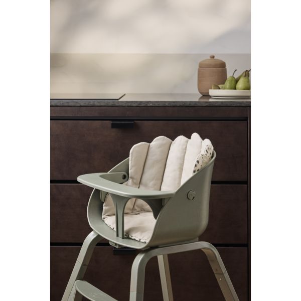 Coussin chaise haute réversible Grace Dalmatain Dots