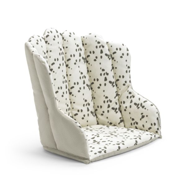 Coussin chaise haute réversible Grace Dalmatain Dots