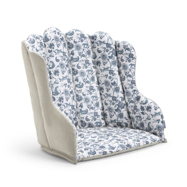 Coussin chaise haute réversible Grace Garden Leo Toile