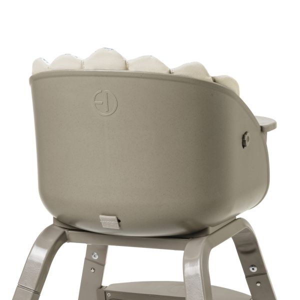 Coussin chaise haute réversible Grace Garden Leo Toile