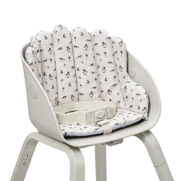 Coussin chaise haute réversible Grace Garden Leo's Resort