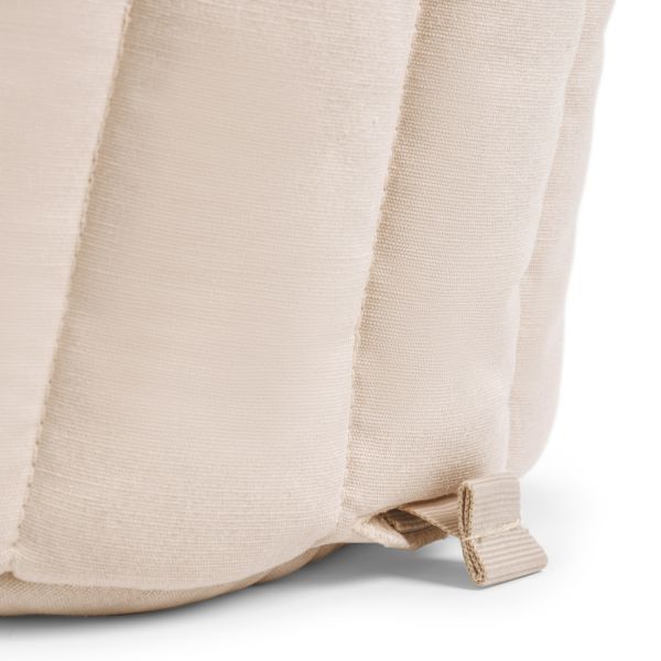 Coussin chaise haute réversible Grace Powder Pink