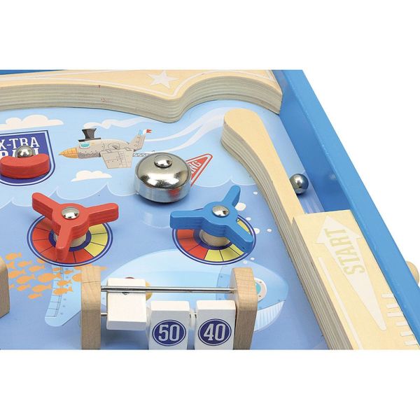 Flipper en bois pour enfant Sous la mer