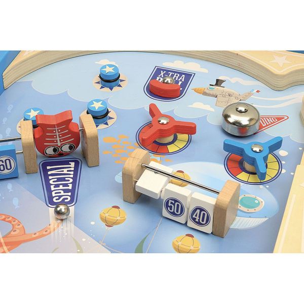 Flipper en bois pour enfant Sous la mer