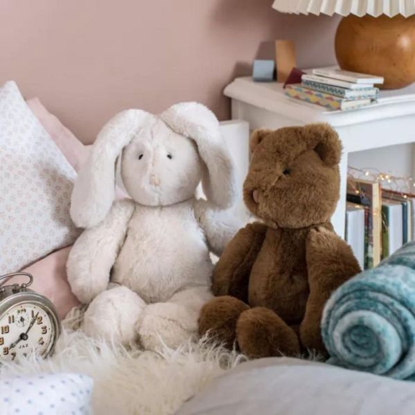 Grand lapin Arthur et Louison - Crème