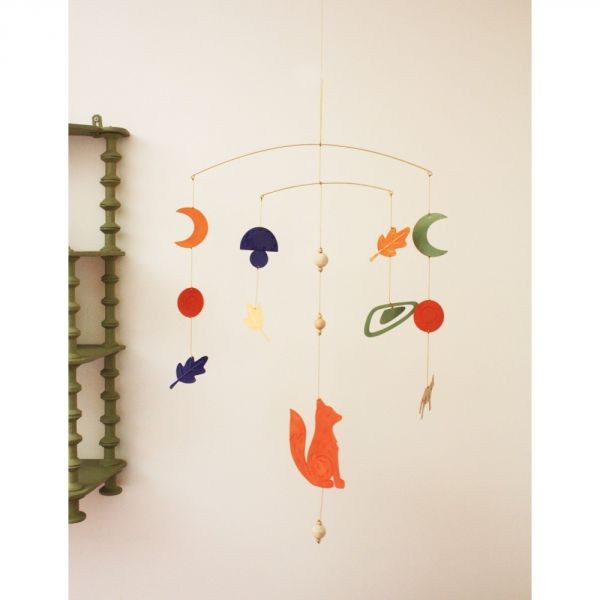 Grand mobile d'éveil décoratif renard