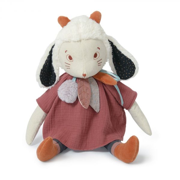 Grande peluche mouton Fenouil - Après la pluie