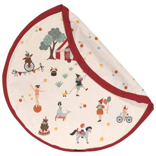Grand sac à jouets / tapis de jeu 2 en 1 Circus