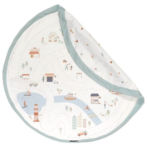 Grand sac à jouet / tapis de jeu 2 en 1 - City