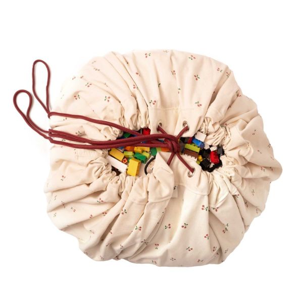 Grand sac à jouets / tapis de jeu 2 en 1 Cherry