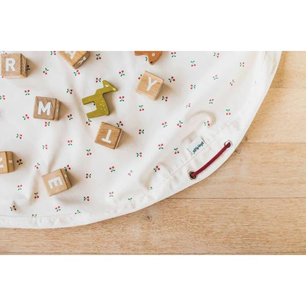 Grand sac à jouets / tapis de jeu 2 en 1 Cherry