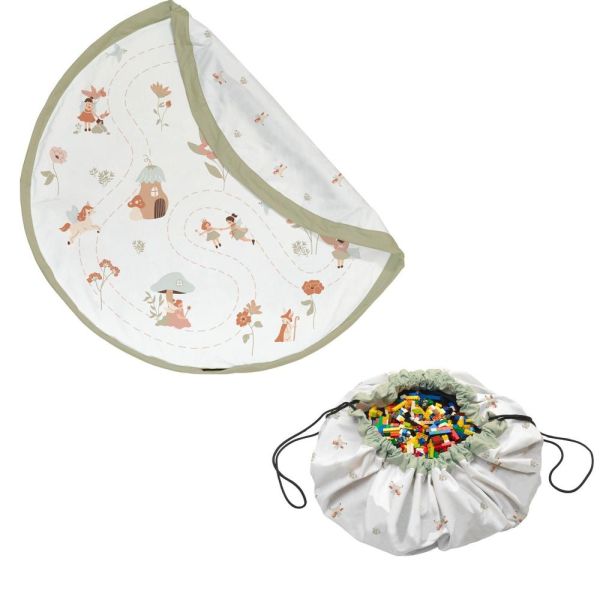 Grand sac à jouets / tapis de jeu 2 en 1 Noomad Original Fairy world
