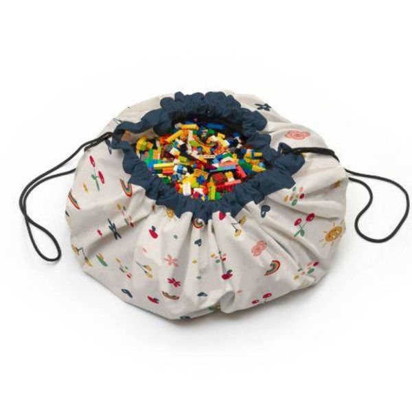Grand sac à jouets / tapis de jeu 2 en 1 Funny days