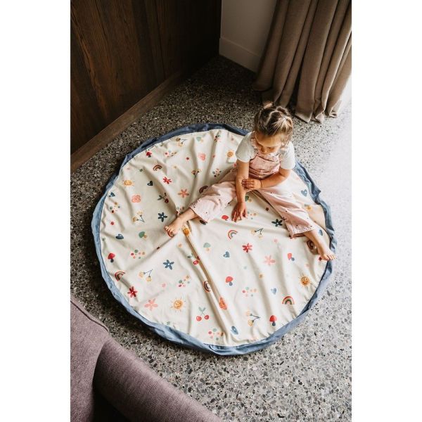 Grand sac à jouet / tapis de jeu 2 en 1 - Funny days