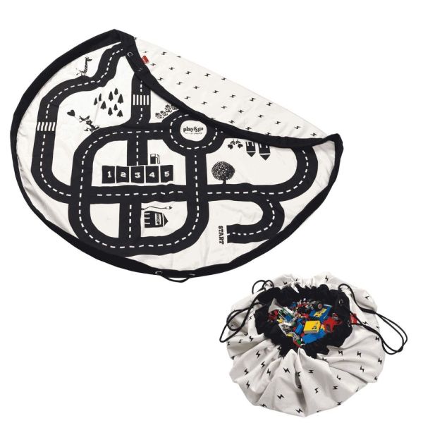 Grand sac à jouets / tapis de jeu 2 en 1 Noomad Original Roadmap
