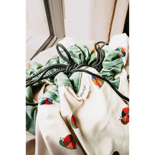 Grand sac à jouet / tapis de jeu 2 en 1 - Snail